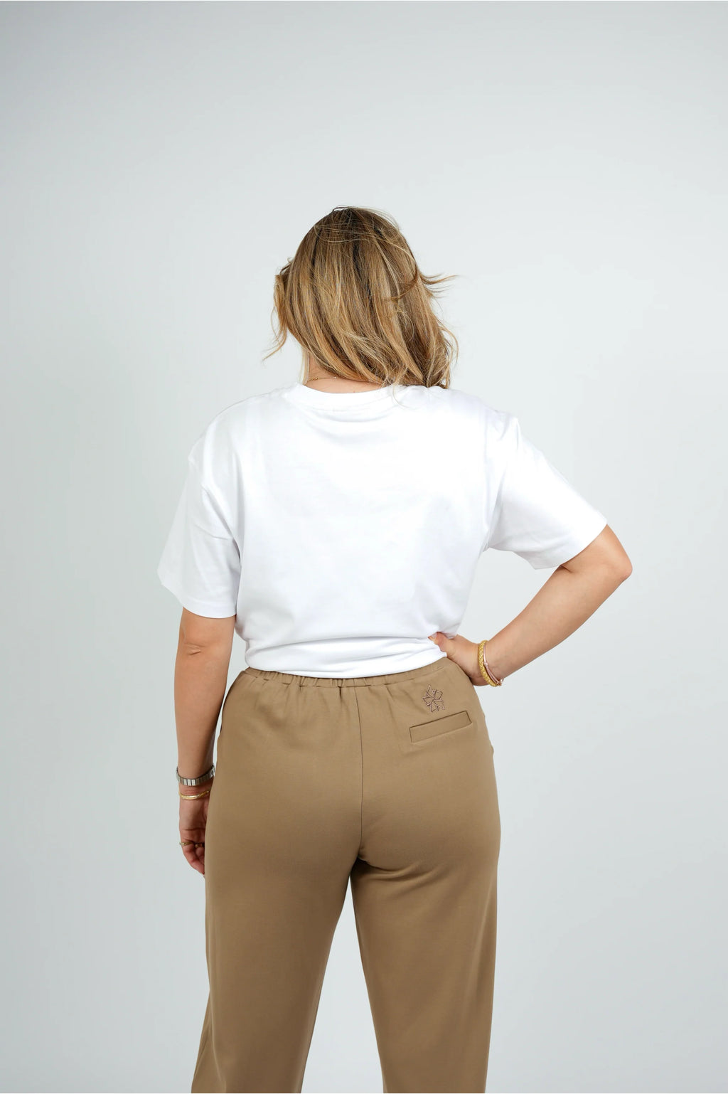 Tezza T-shirt Oversized Wit