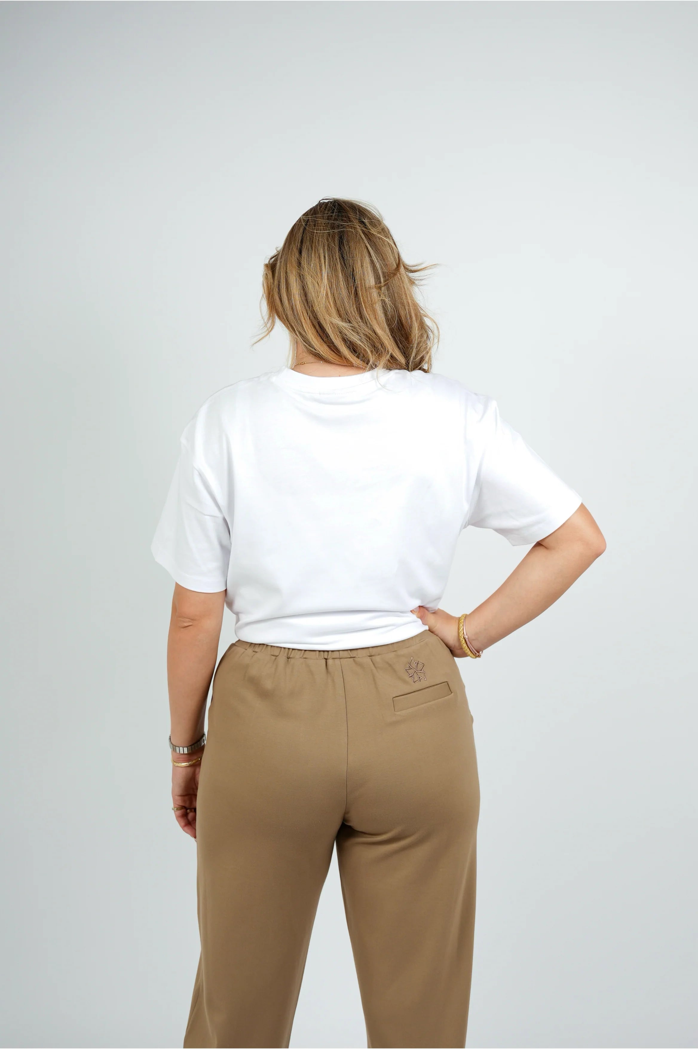 Tezza T-shirt Oversized Wit