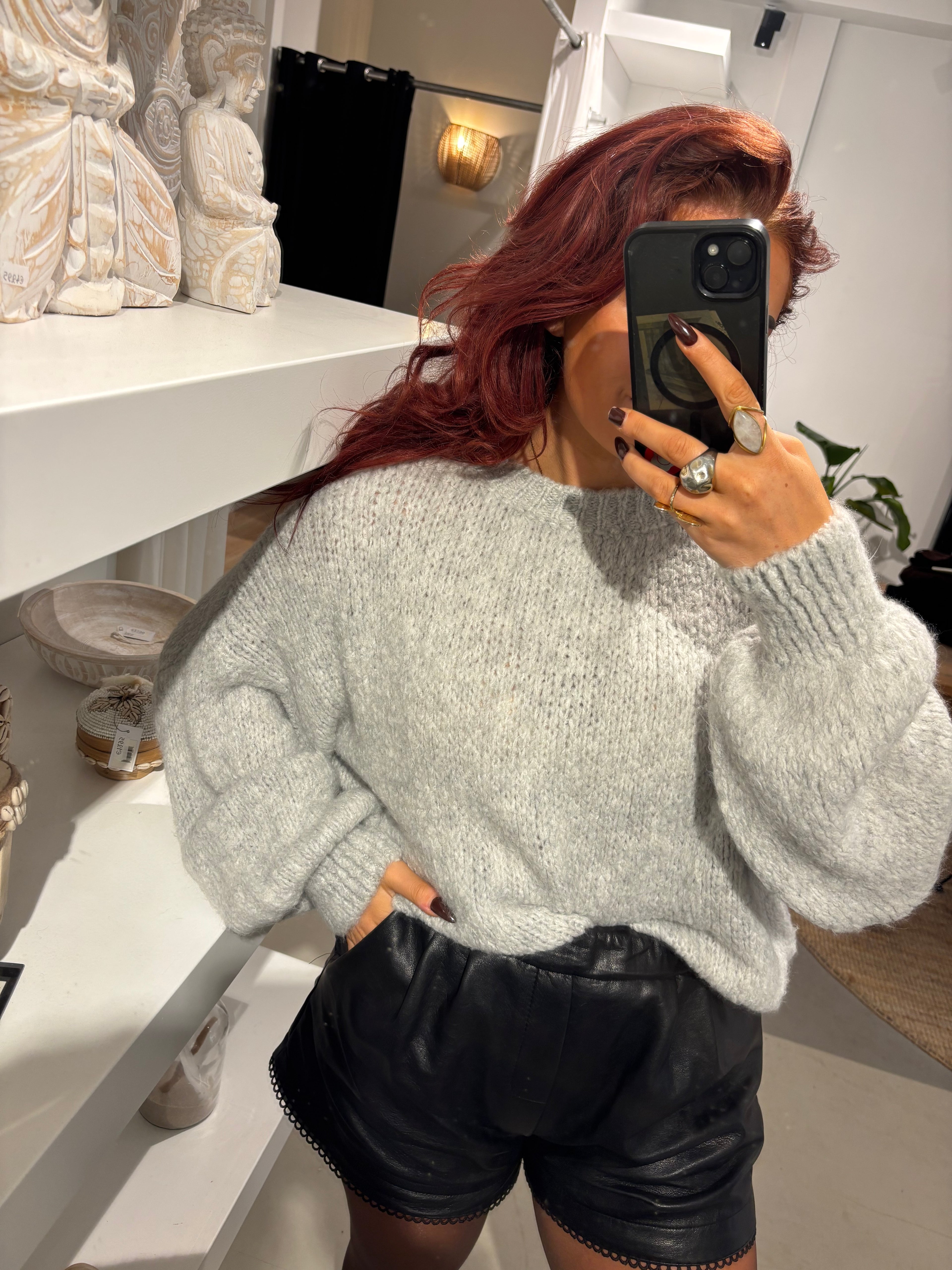 Trui Loys Licht Grijs