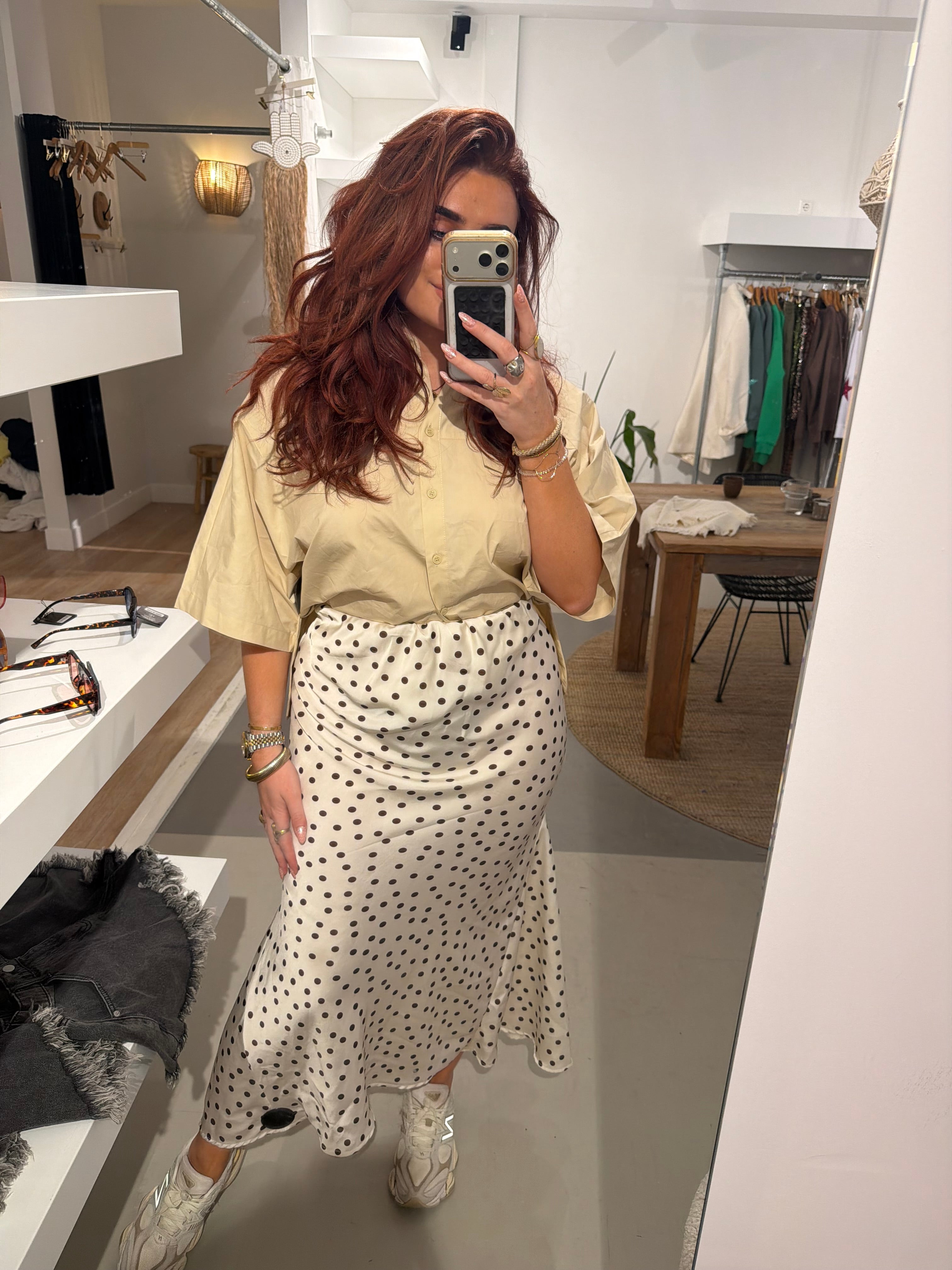 Rok Daphne beige