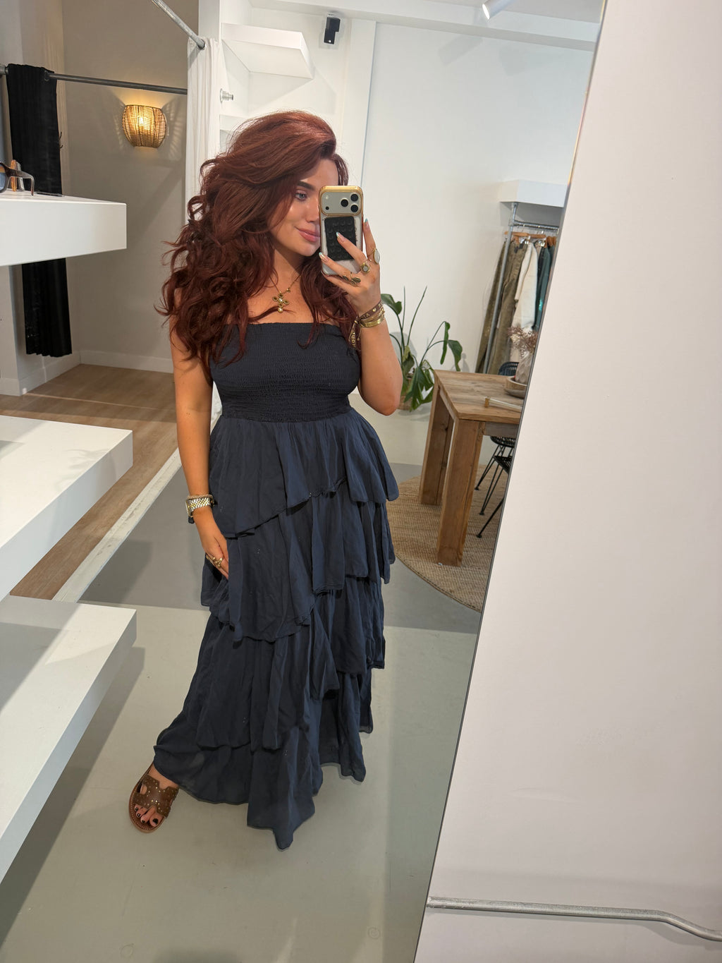 Jurk benthe blauw