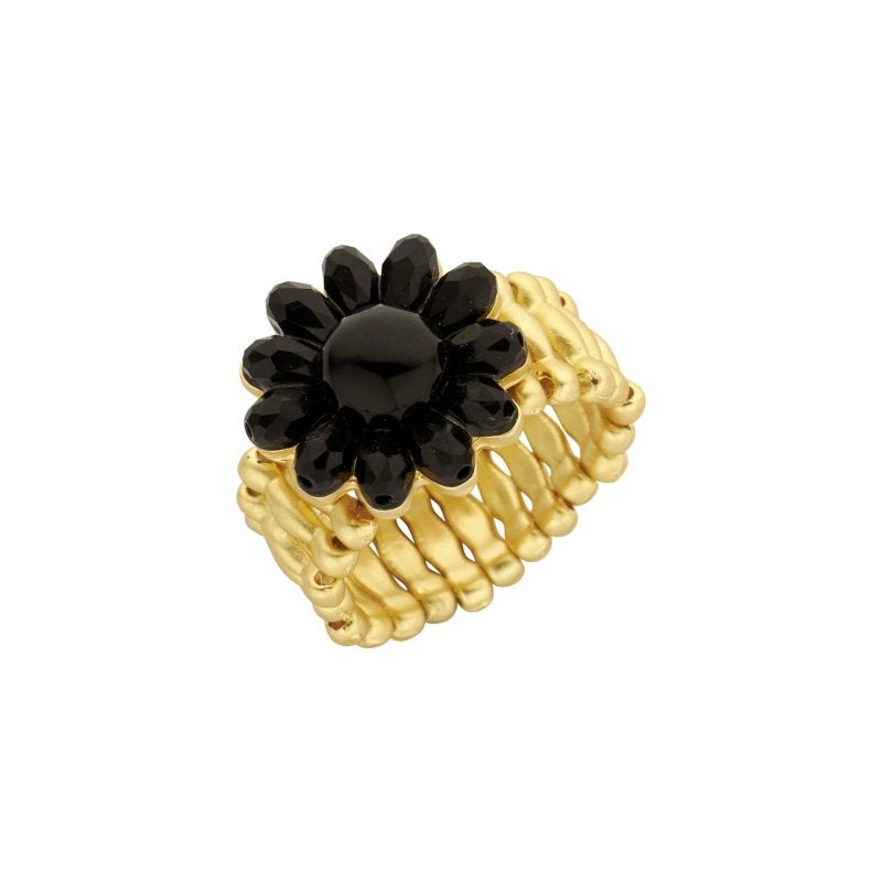 Elastieken Ring Black
