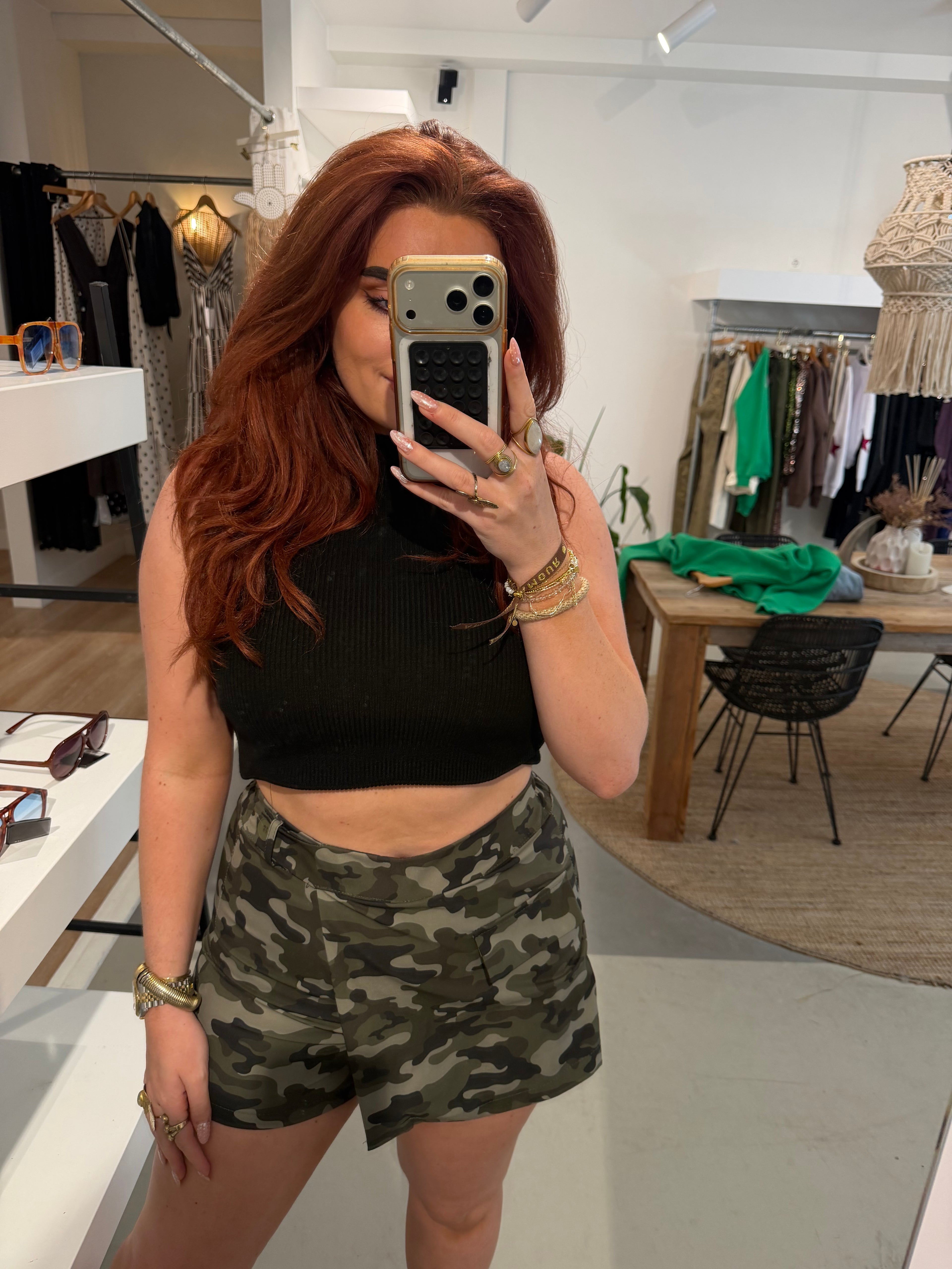 Broek rokje leger