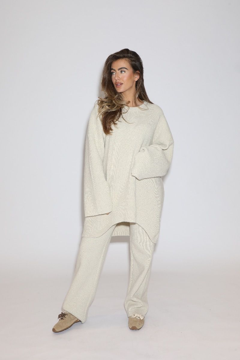 Suki Sequins Dress Crème