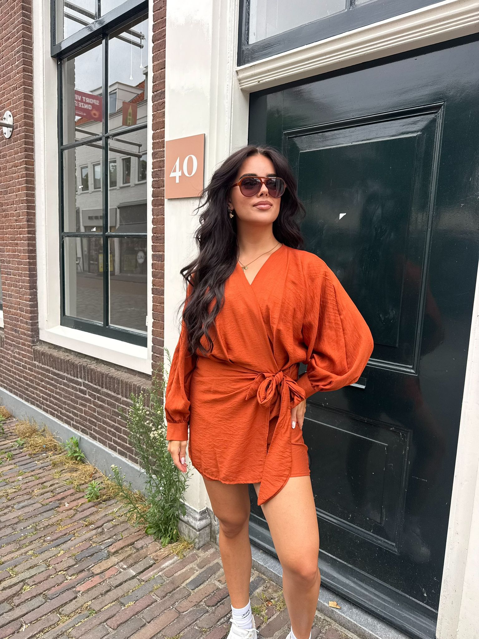 Jumpsuit Ivy roest