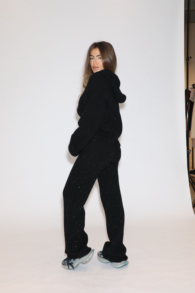 Pia Pully Pants Black