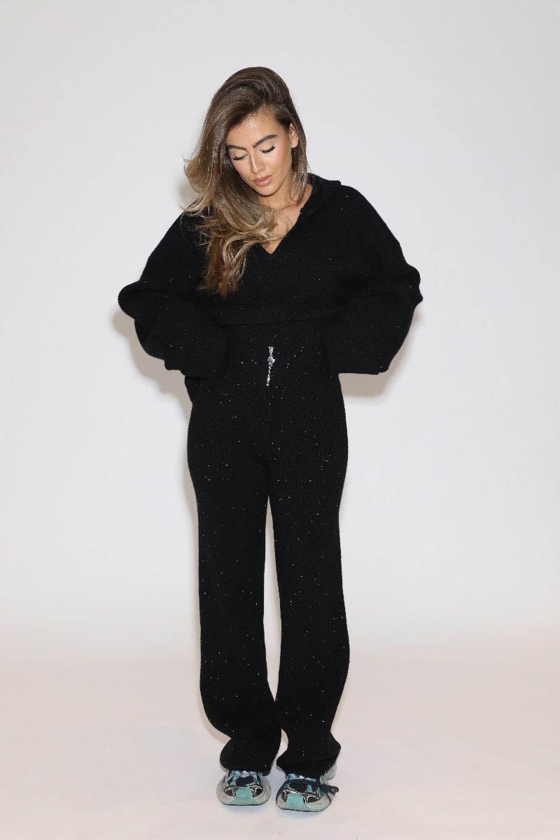 Pia Pully Pants Black