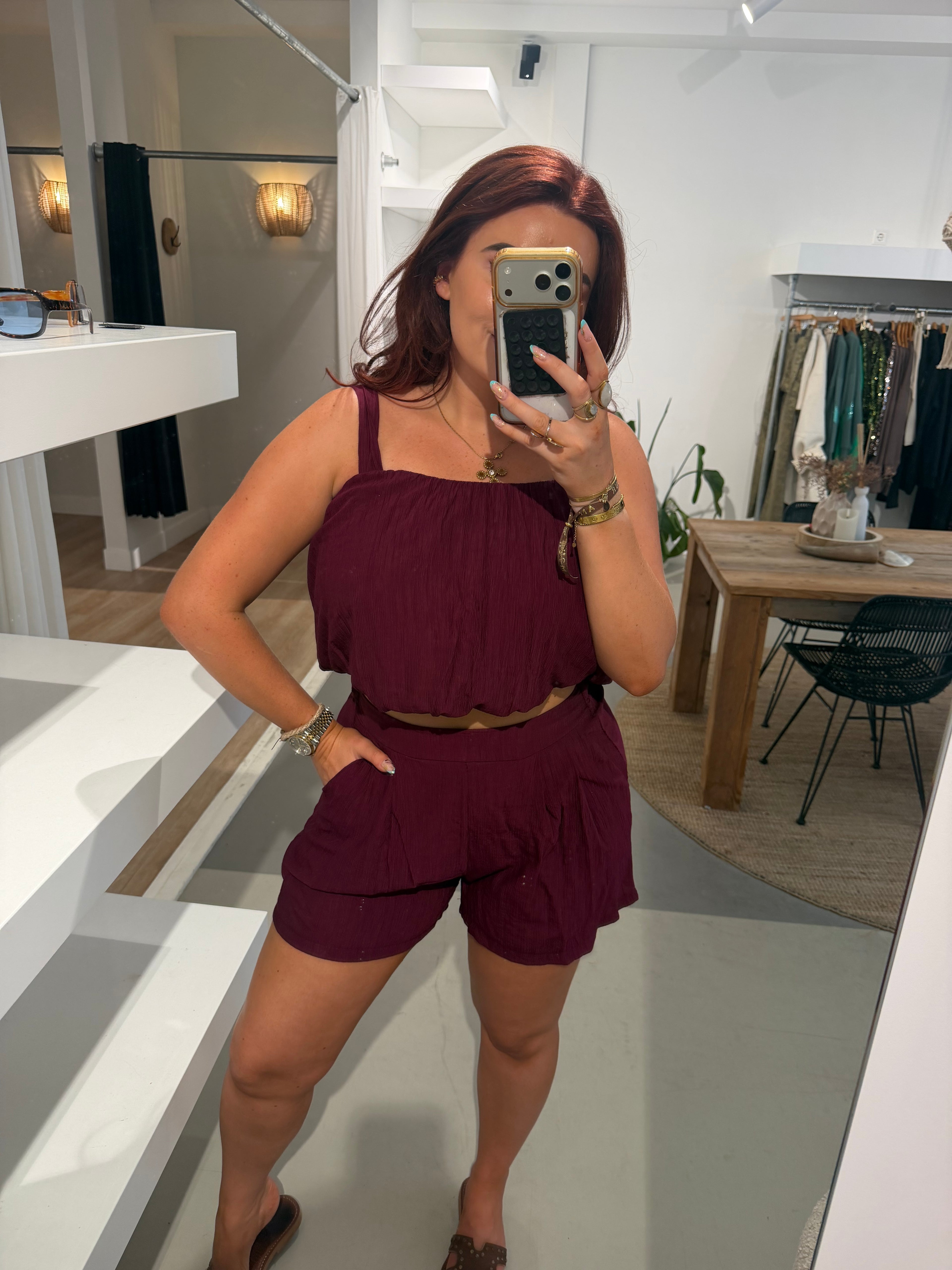 Set robin aubergine