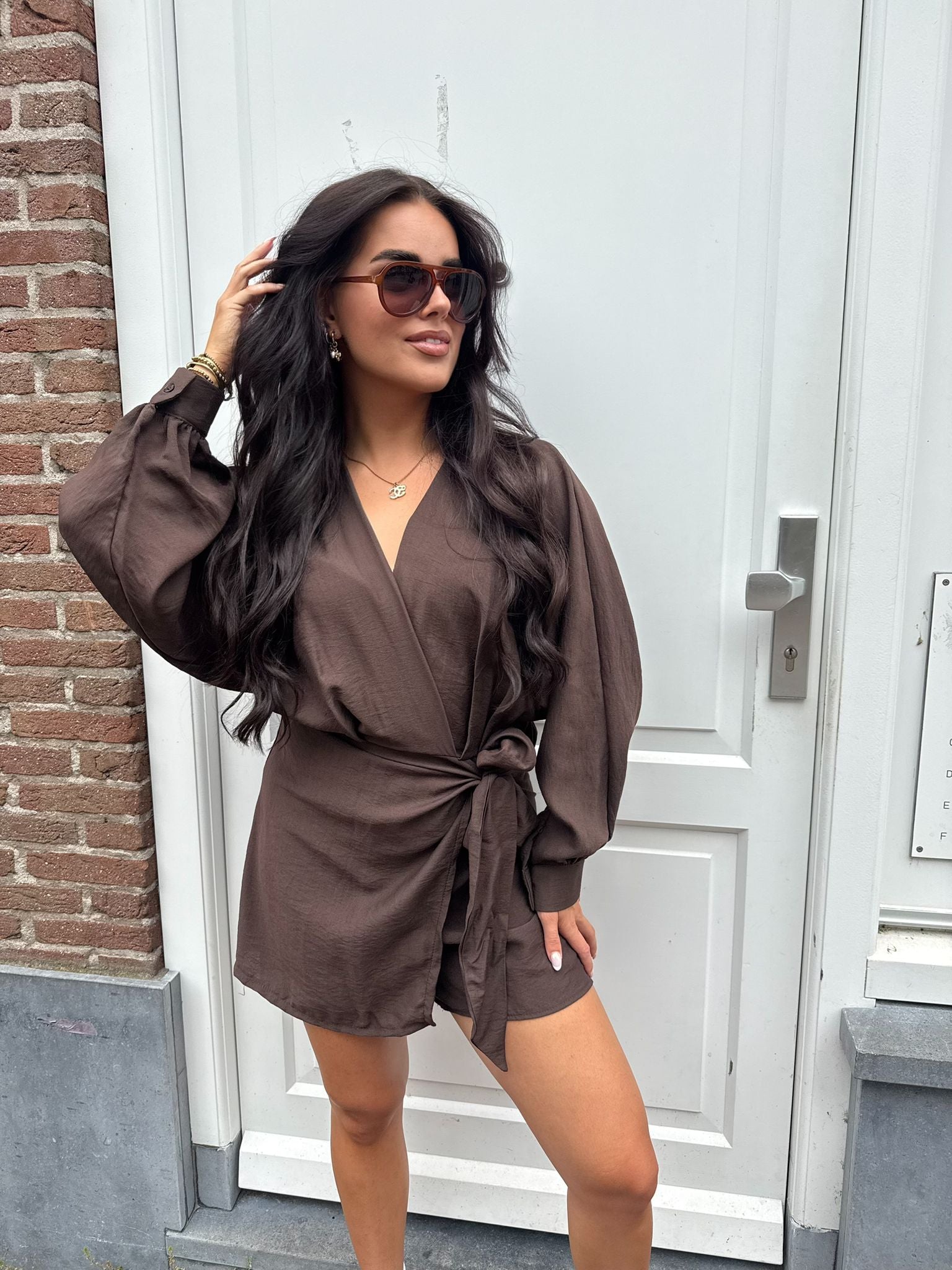 Jumpsuit Ivy bruin