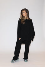 Suki Sequins Dress Black