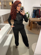Broek juta Zwart