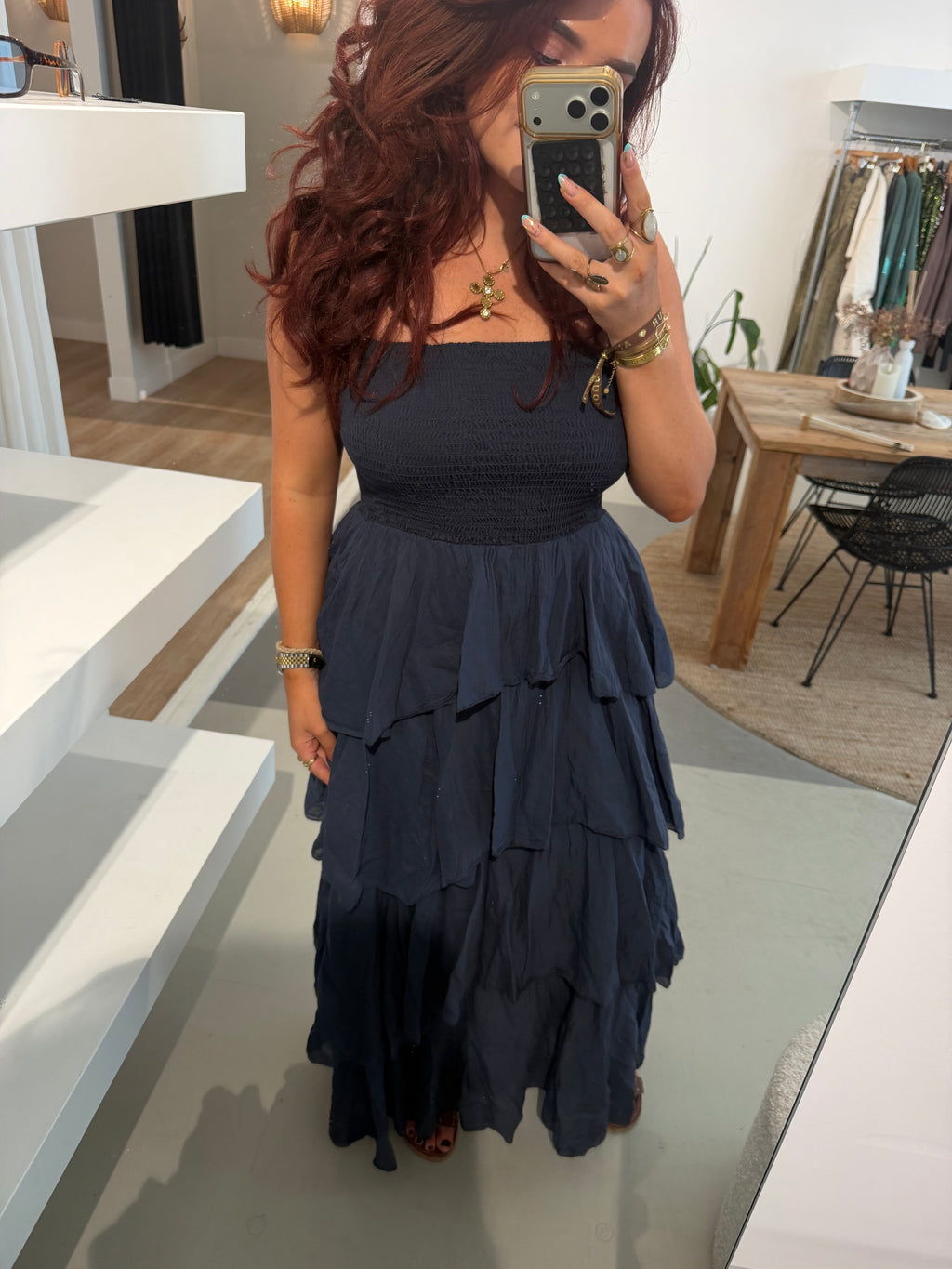 Jurk benthe blauw