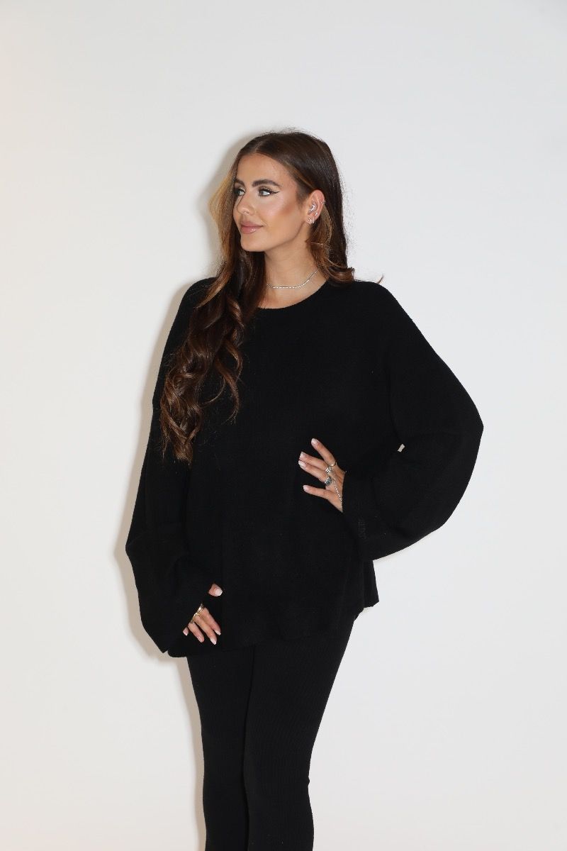 Dua Sweater Black