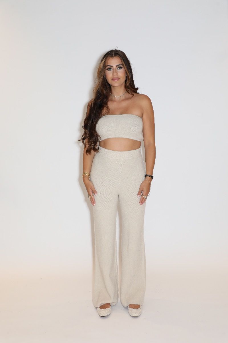 Winnie Wool Pants Crème