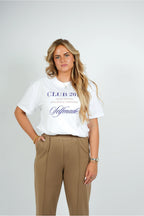 Tezza T-shirt Oversized Wit