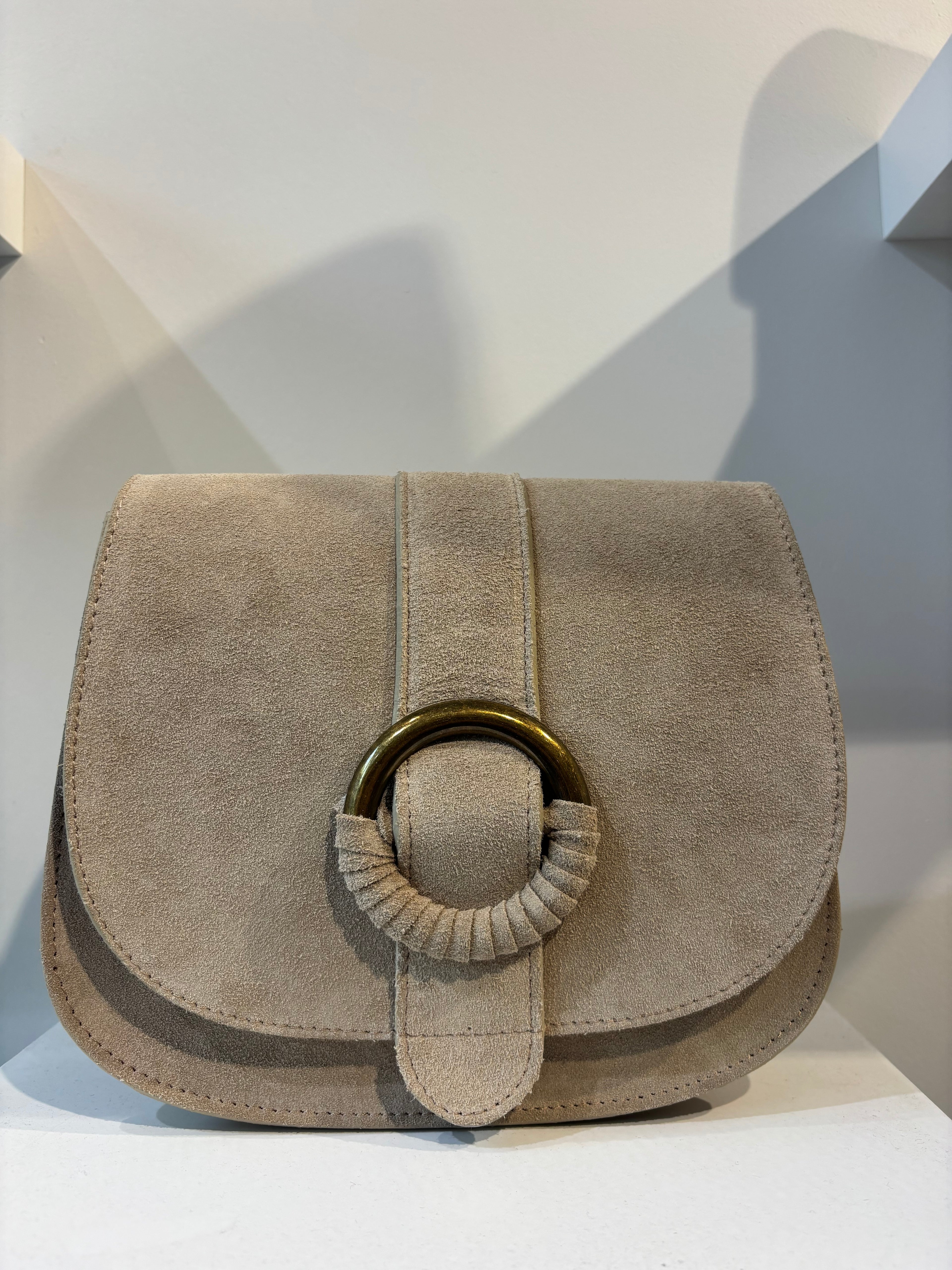 Suède Tas Taupe