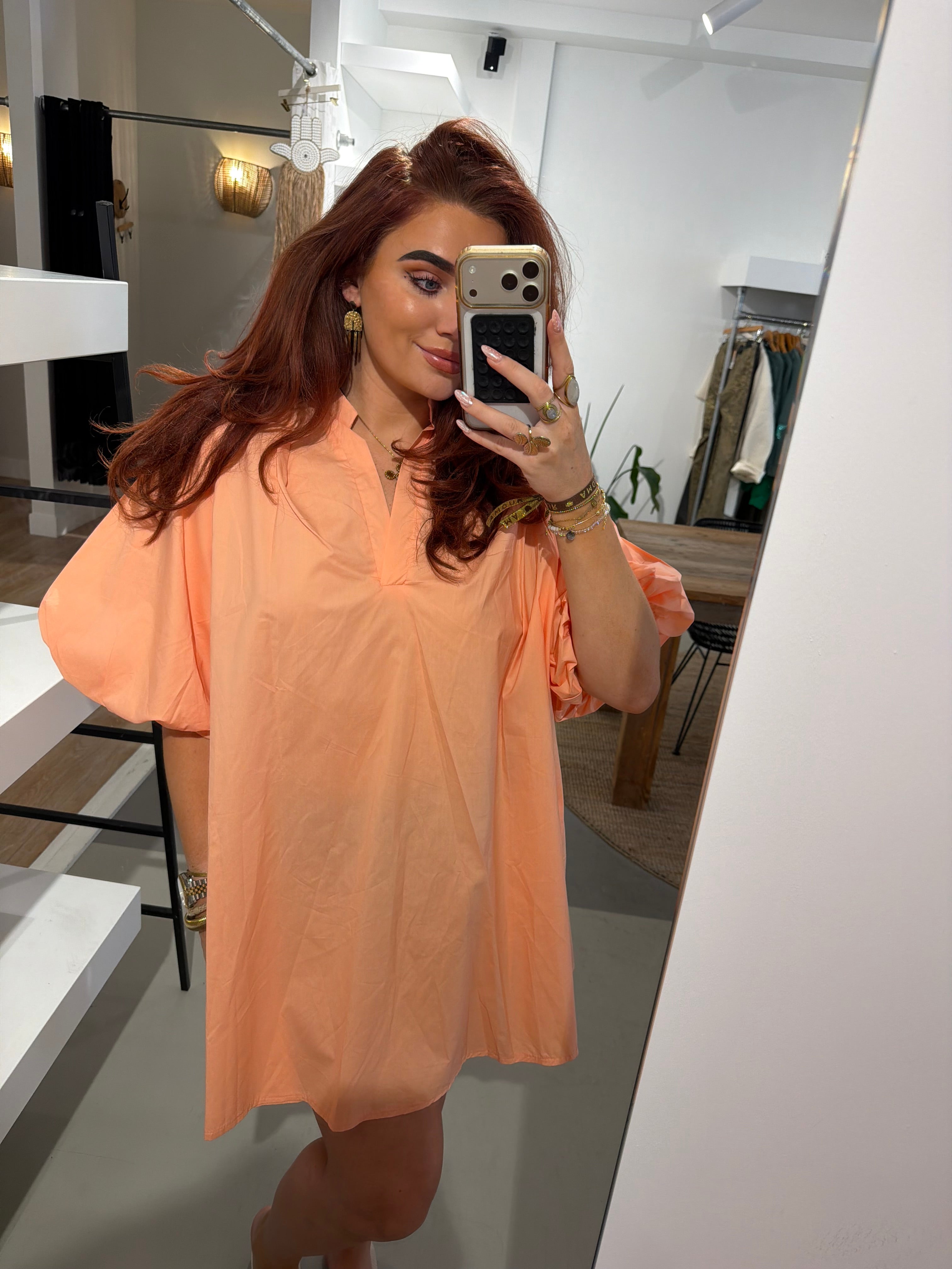 Jurk anna koraal