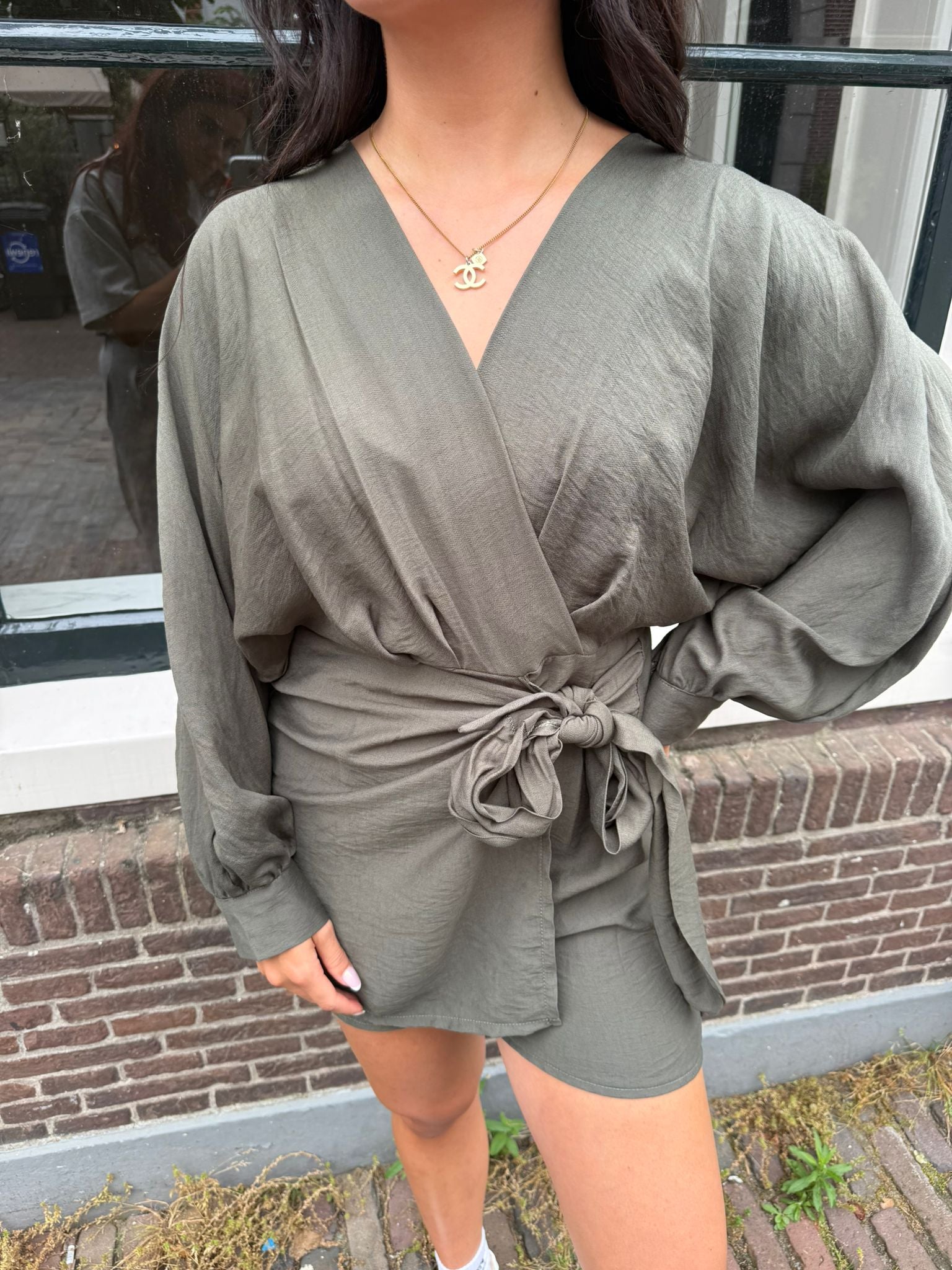 Jumpsuit Ivy groen