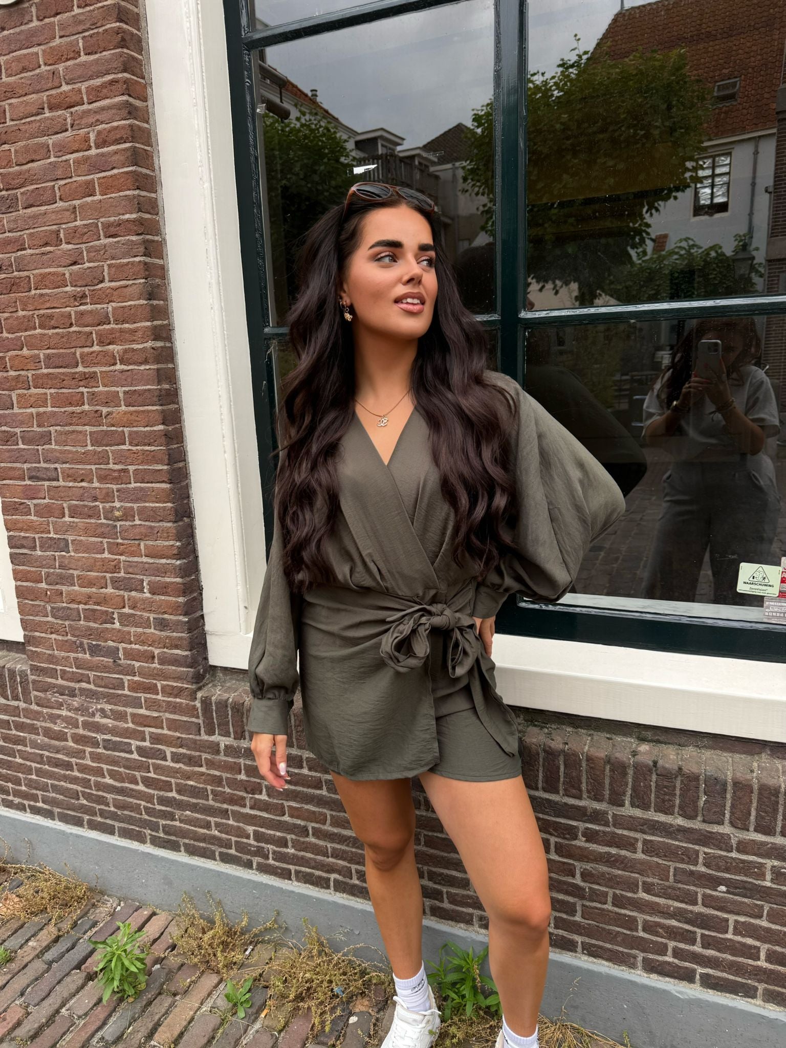 Jumpsuit Ivy groen