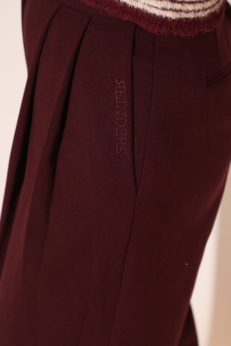 Marijn Pants Maroon