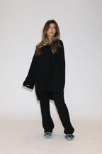 Suki Sequins Dress Black