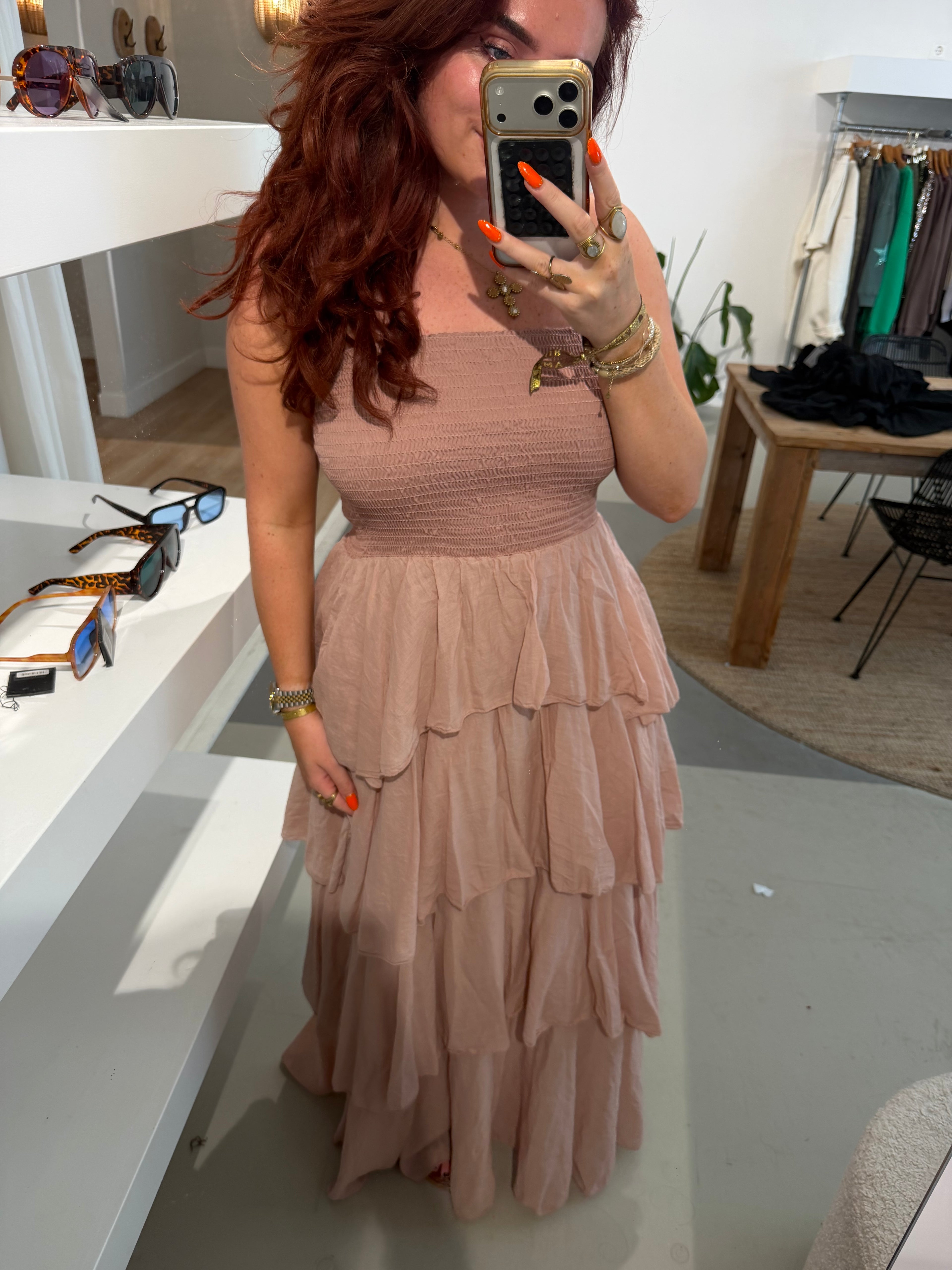 Jurk benthe licht roze