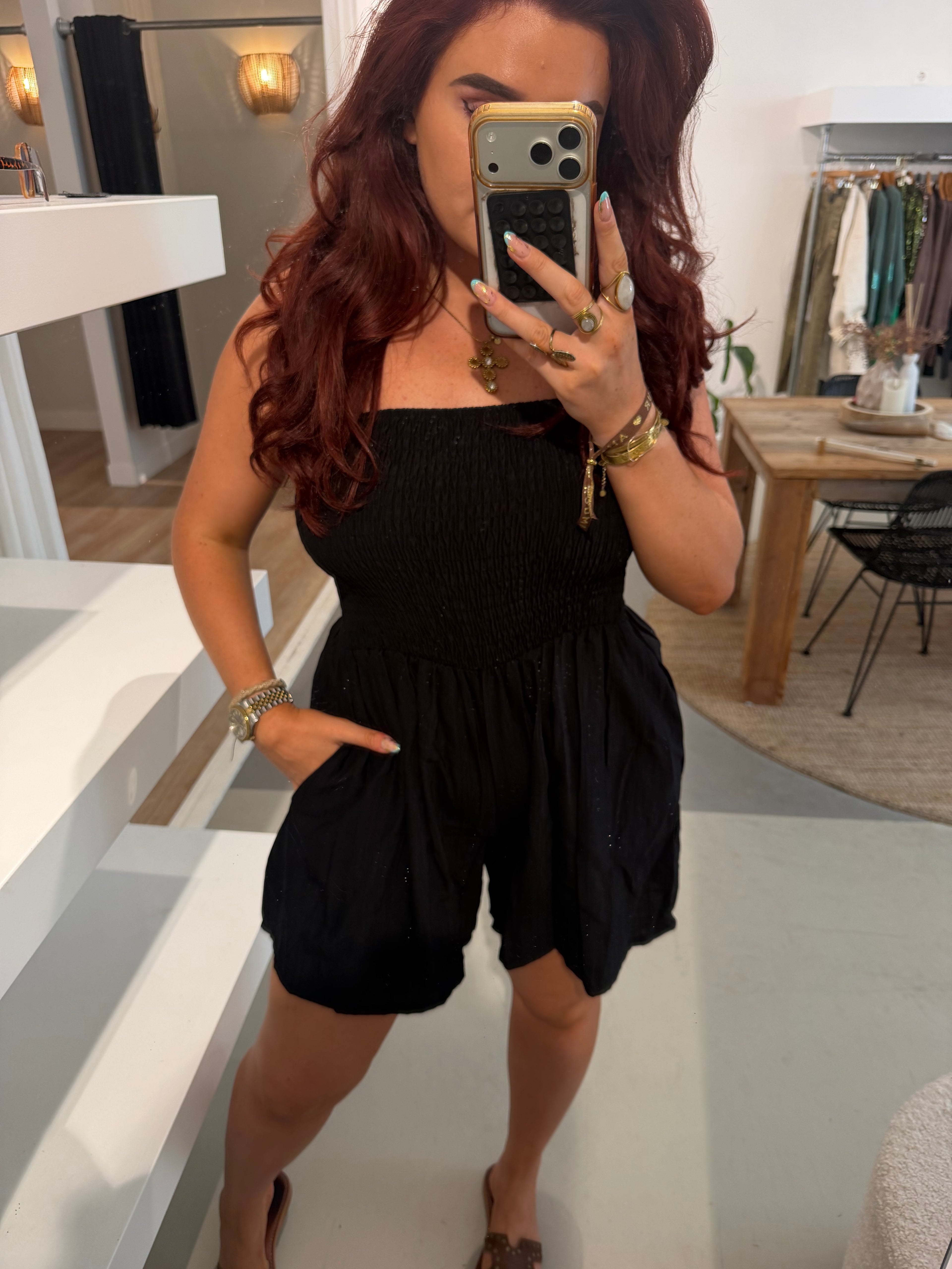Jumpsuit britt zwart