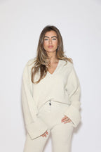 Giorgia Hoodie Crème
