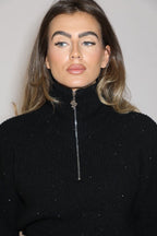 Pia Pully Sweater Black