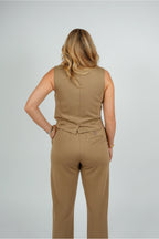 Tezza Gilet Camel