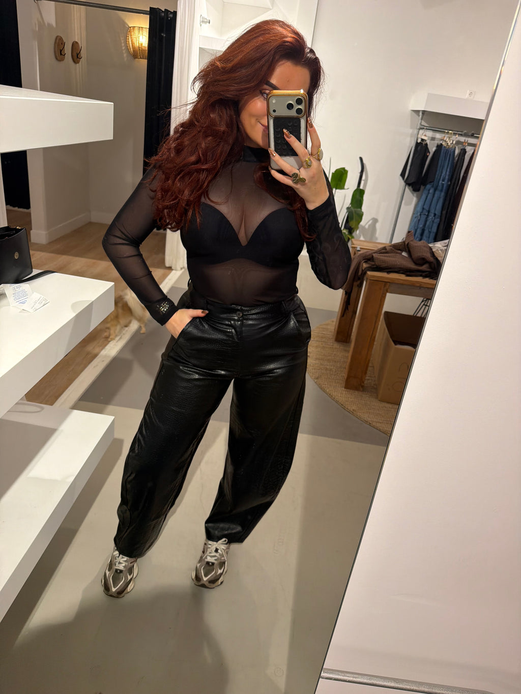 Croco broek