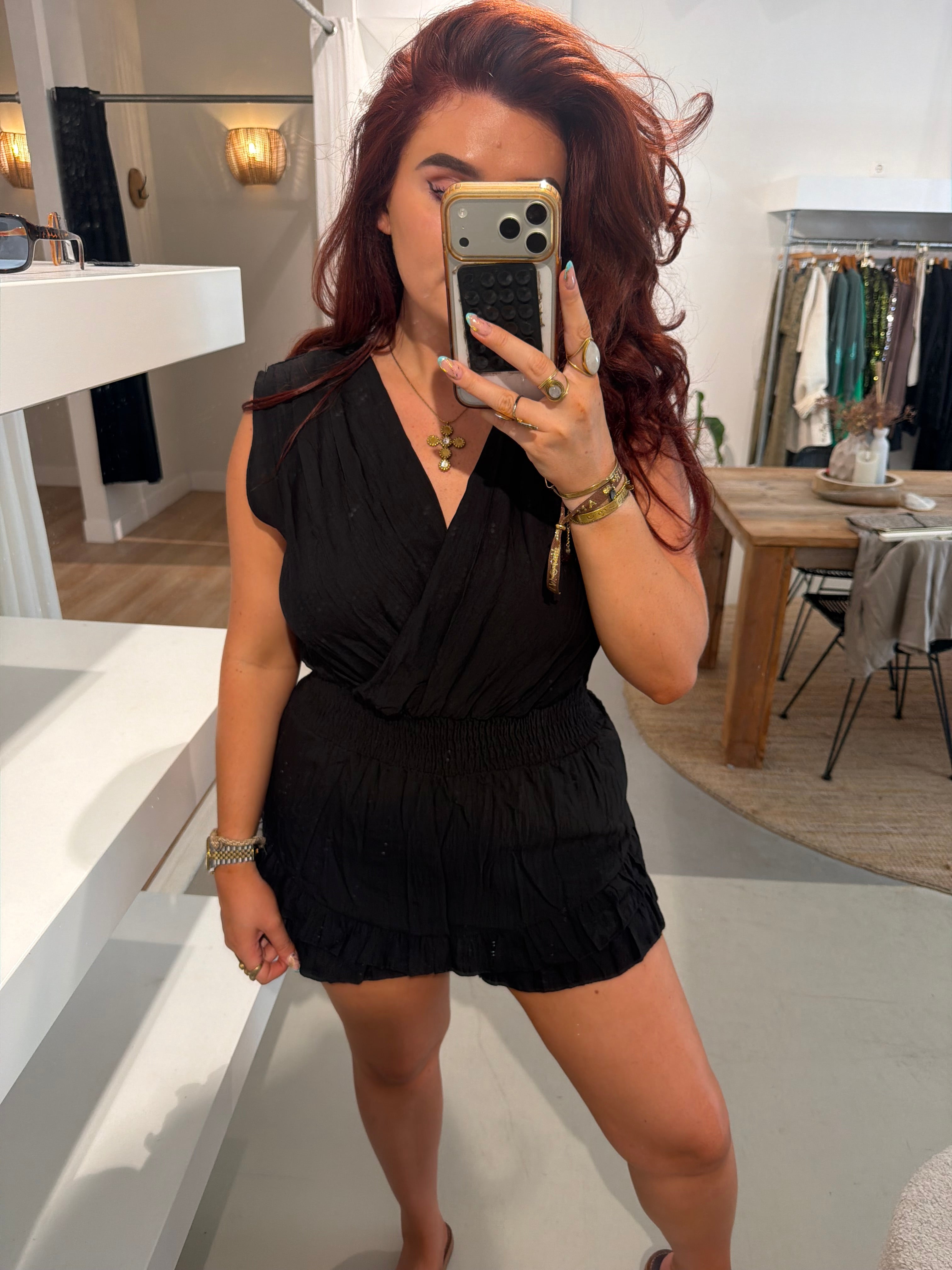 Jumpsuit coco zwart
