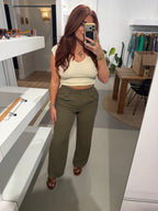 Pantalon rikki groen