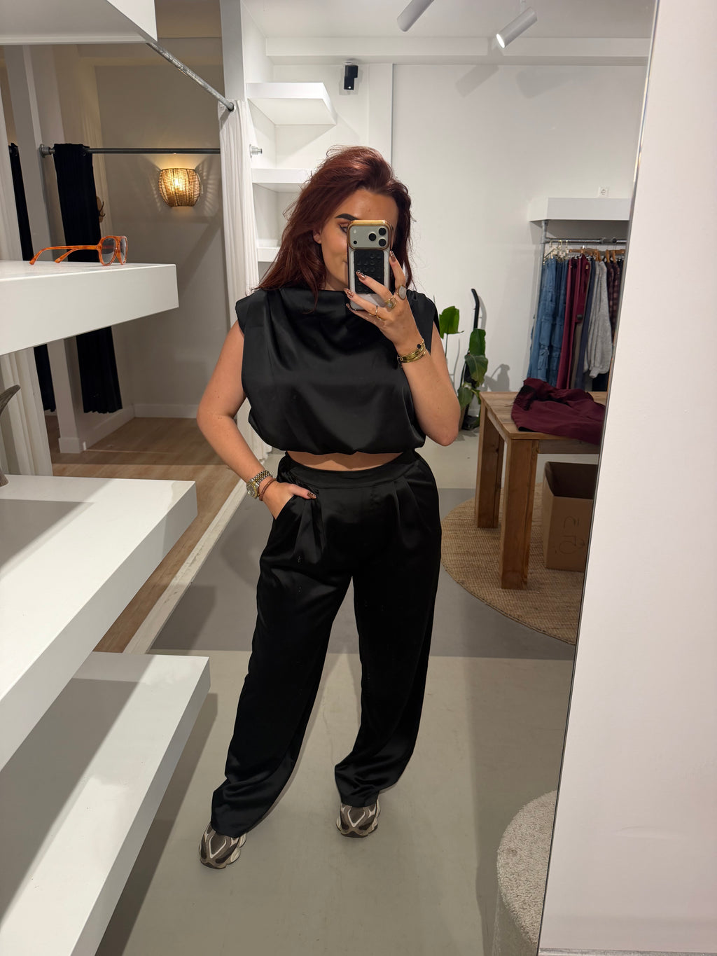 Pantalon Hailey zwart