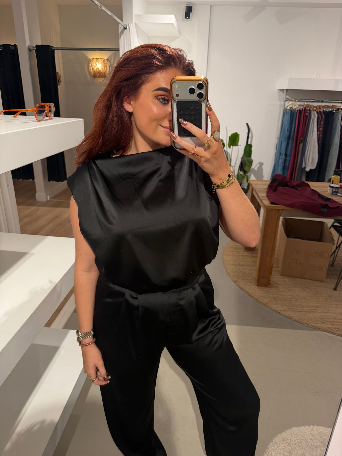 Top Hailey zwart